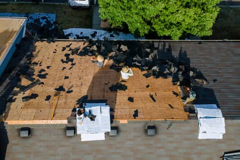 Flat Roofing — completed project photo